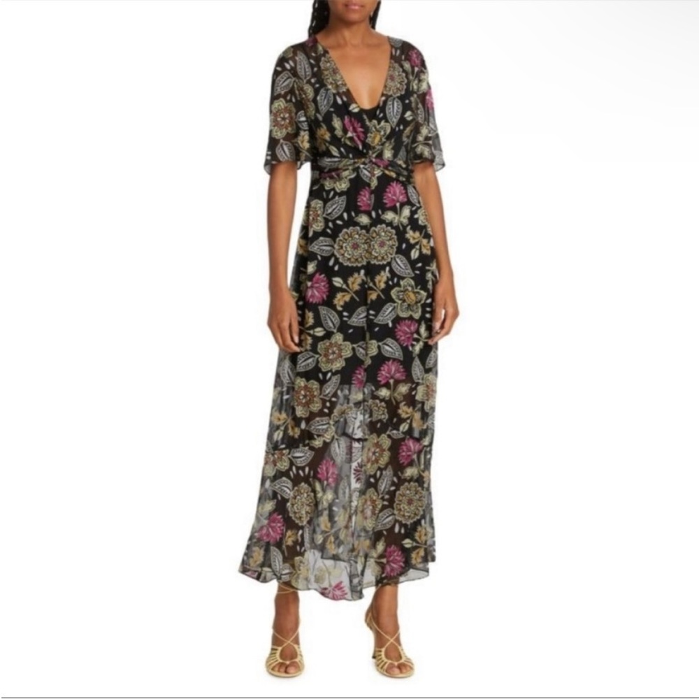 NWOT RAG & BONE Tamar Floral Maxi Dress, Size 4, MSRP $525